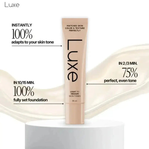 Luxe - Base de maquillaje que cambia de color