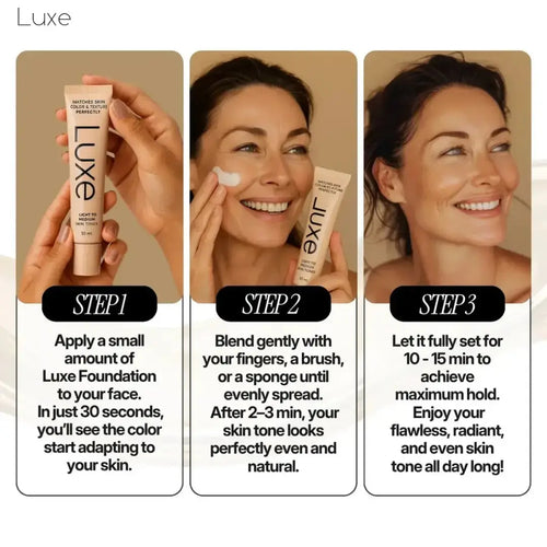Luxe - Base de maquillaje que cambia de color