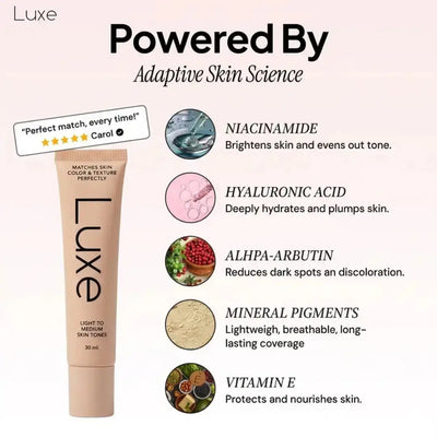 Luxe | Color Changing Foundation Luxe Research US