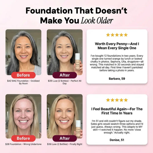 Luxe | Base de maquillaje que cambia de color