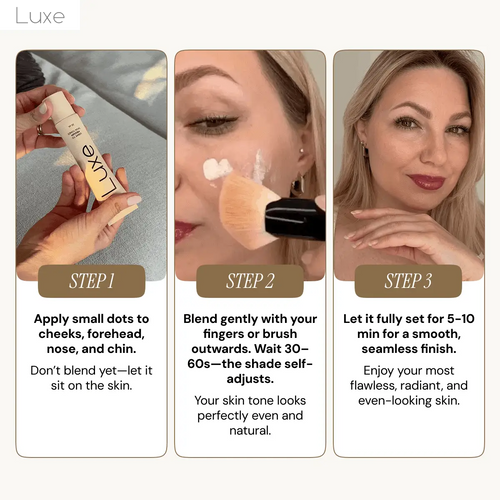 Luxe | Base de maquillaje que cambia de color
