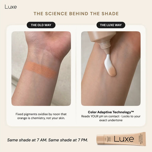 Luxe | Base de maquillaje que cambia de color