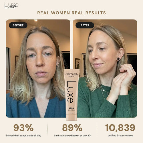 Luxe | Base de maquillaje que cambia de color