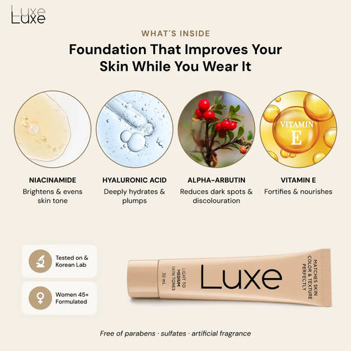 Luxe | Base de maquillaje que cambia de color