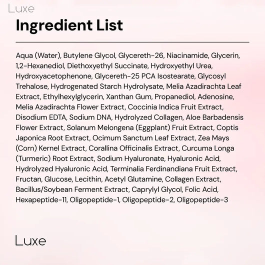 Luxe | PDRN Toner Pads Luxe Cosmetics US